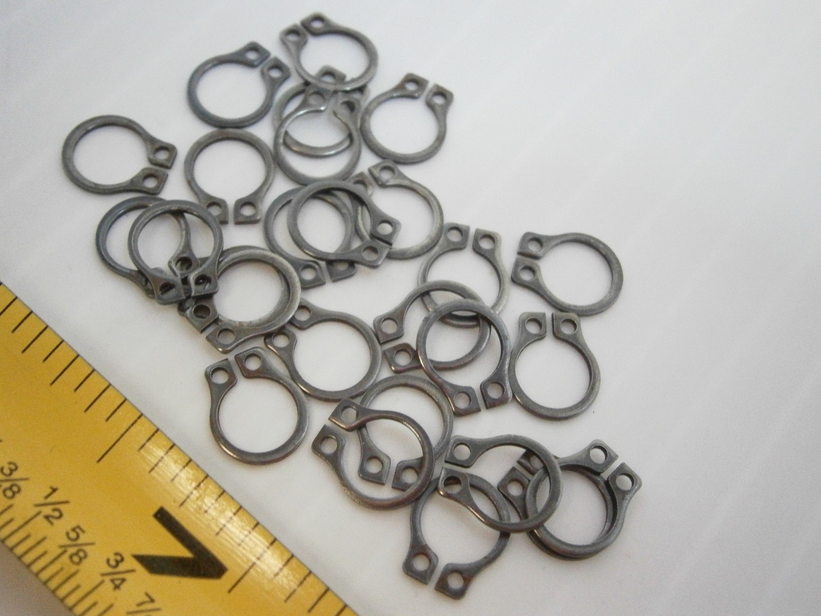 Industrial retaining ring 310025ST external snap ring flat lot of 25
