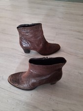 Tamaris Stiefeletten, Gr.39,Lochmuster,braun,Budapester.19.2