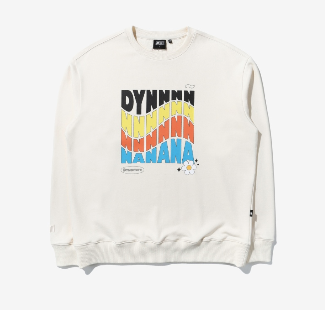 BTS X FILA Dynamite Collection RM Sweatshirt + Photocard +