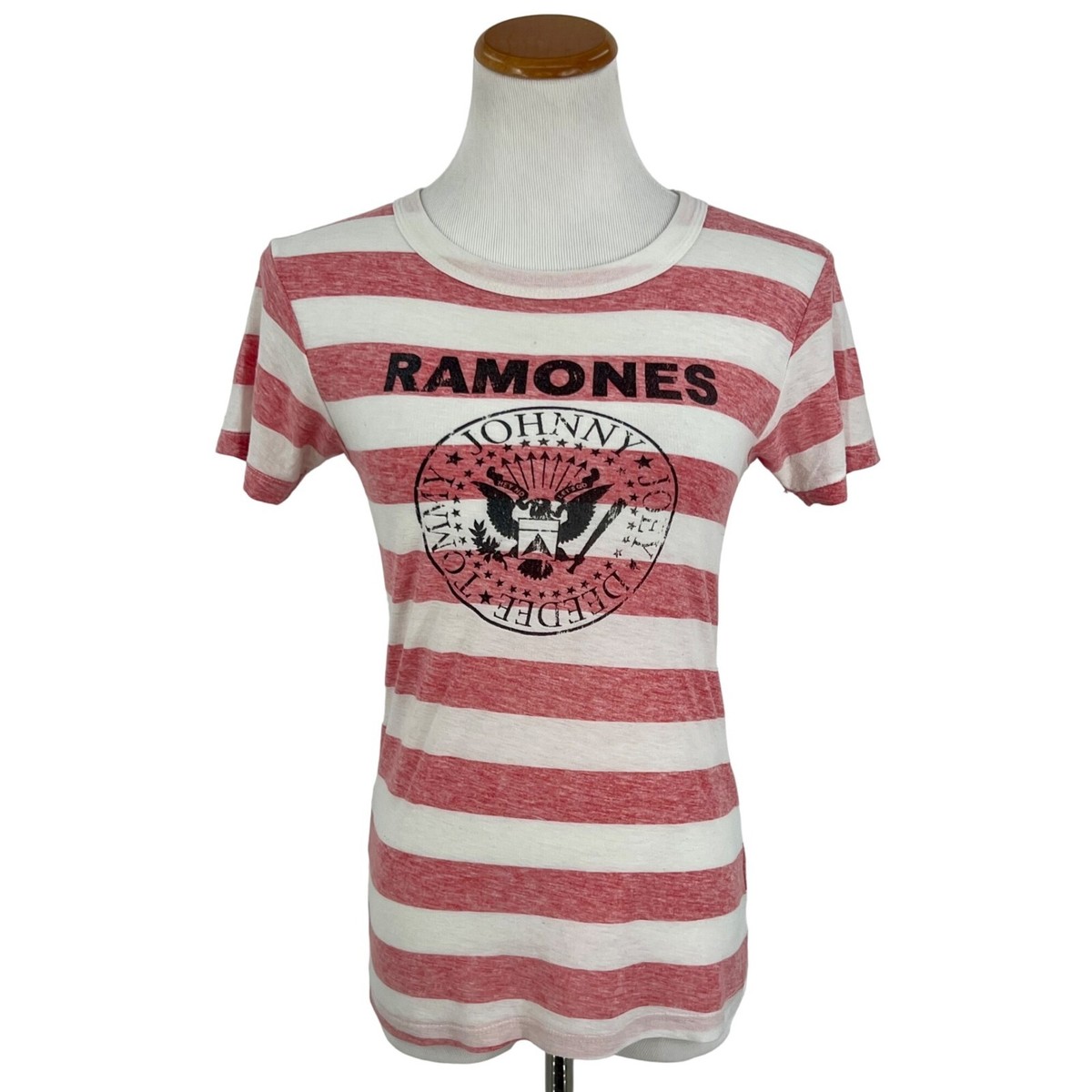Vintage Urban Renewal x Urban Outfitters RAMONES Red White