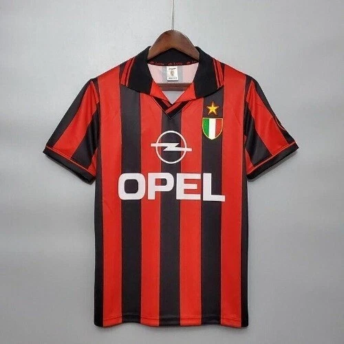 Ac milan retro sale shirt