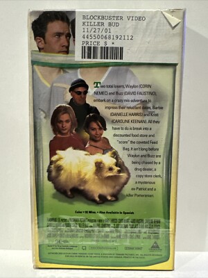 Killer Bud VHS 2001 Corin Nemec David Faustino Caroline Keenan