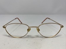 Europa Eyewear ST-2 C7 47-21-135 Antique Gold Full Rim Eyeglasses Frame /M11