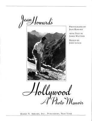Jean Howard's Hollywood A Photo Memoir
