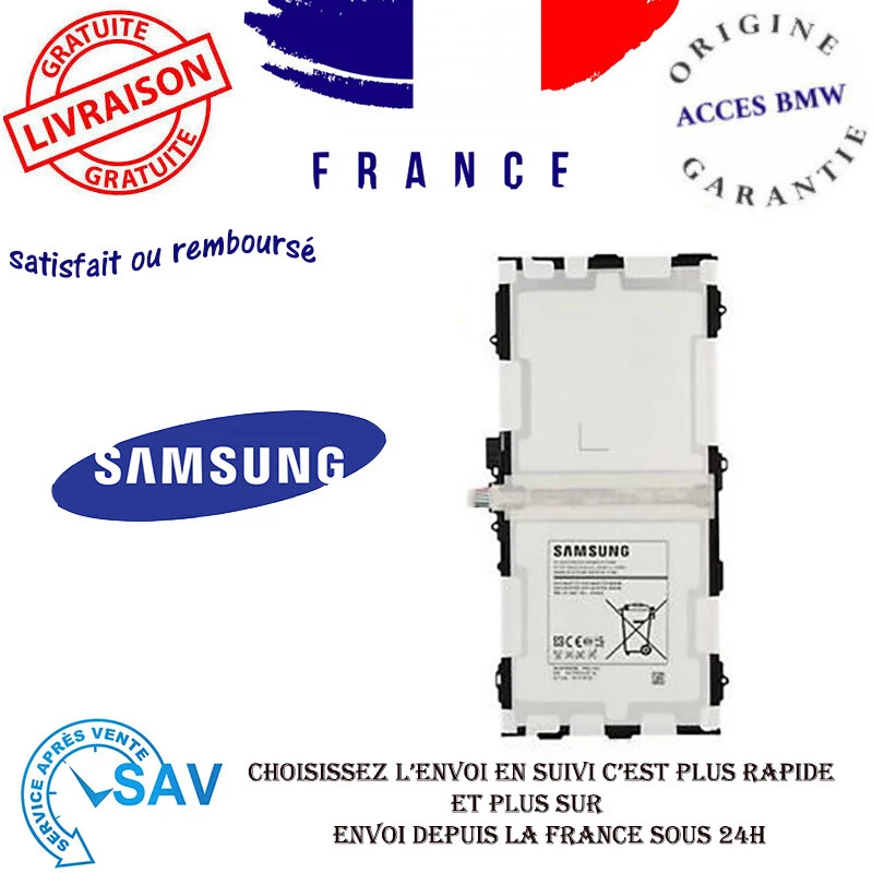 BATTERIE ORIGINALE SAMSUNG EB-BT800FBE TAB GALAXY TAB S 10.5 SM-T800 T800