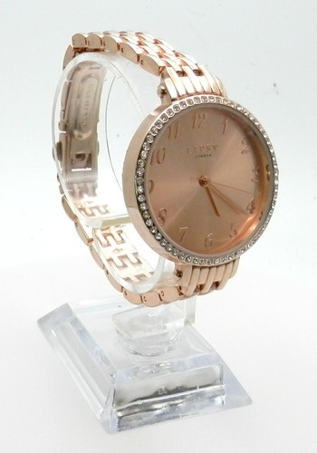 Used Lipsy of London Unisex Bracelet Jewelled Dress Quarts Watch LP405 Working i - Picture 4 of 13