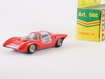 Boîte De Collection Vide POLITOYS 566 Ferrari P5 - Échelle 1