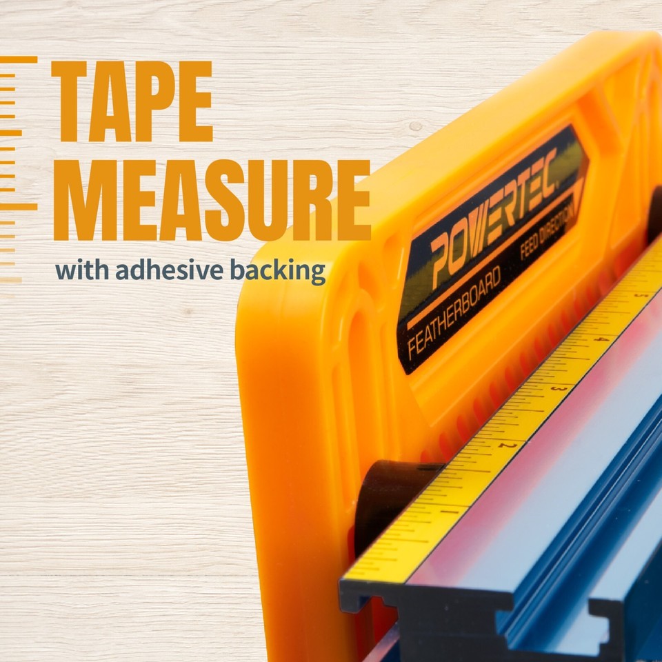 POWERTEC 71402 Bench Top Router Table and Fence Set, 24 in x 16 in MDF ...