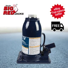 TCE Torin Hydraulic Welded Bottle Jack, 20 Ton (40,000 lbs) Capacity, Black