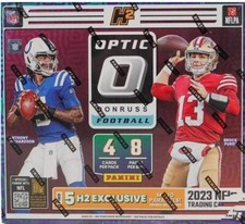 2023 Donruss Optic Football Blue Hyper Prizm Holo ROOKIES Complete 201-300