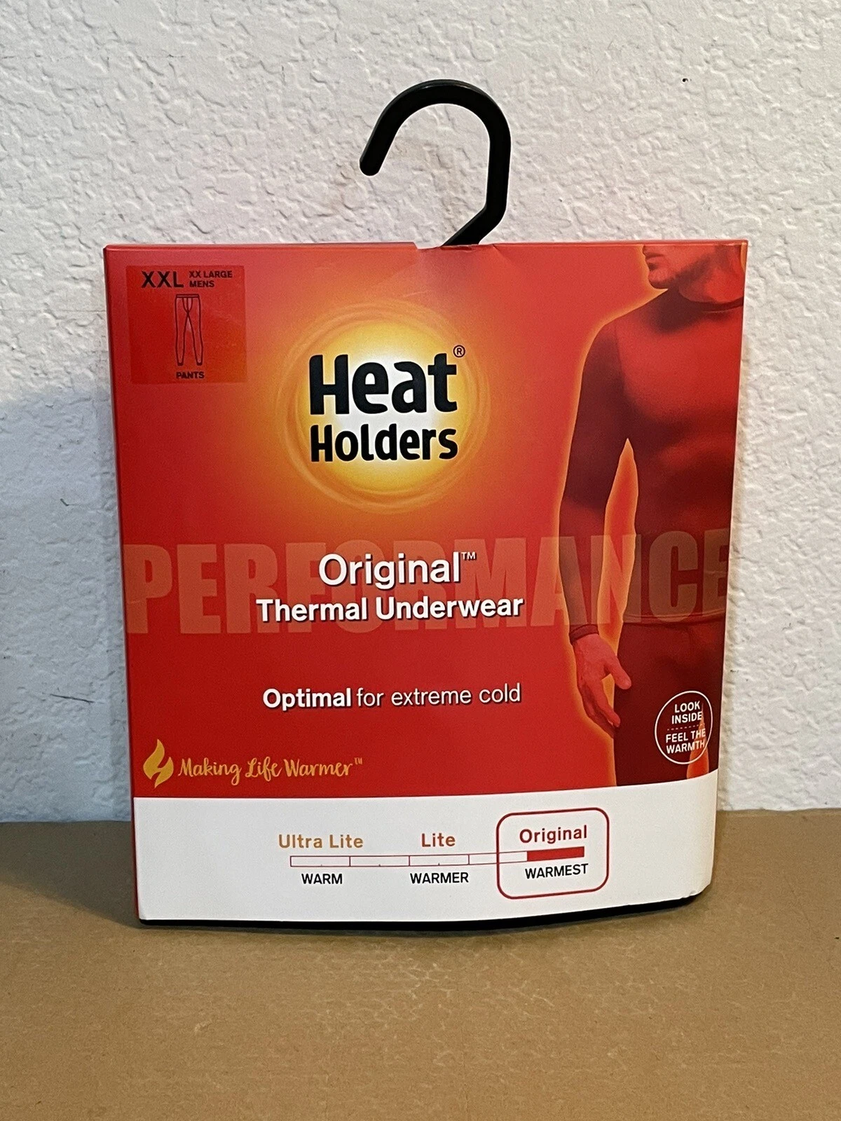 Heat Holder The Original Thermal Underwear Men's XXL Black Bottoms Pants NEW