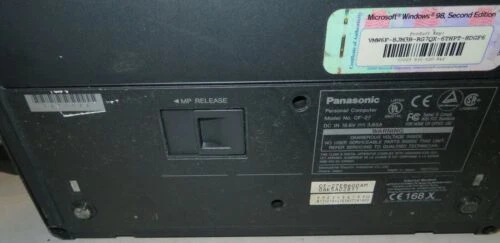 Panasonic Windows 98 PC Laptops & Netbooks
