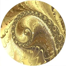 Slipmat Slip Mat Felt for any 12" Turntable LP DJ Vinyl Record Player FRACTAL 25