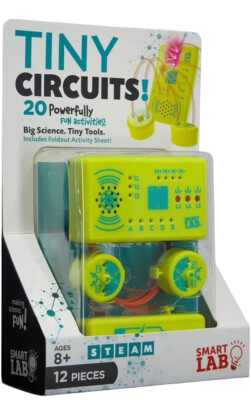 NEW SmartLab Tiny Circuits STEM Kit   12-Piece Electronics Set, MSRP $29.99
