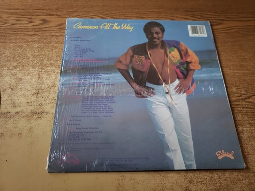 1980s MINT-EXC Rafael Cameron – Cameron All The Way 8553 SHRINK LP33 - Imagen 2 de 4