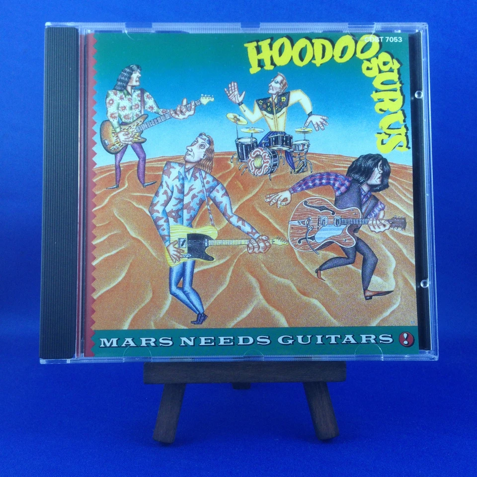 HOODOO GURUS: Mars Needs Guitars RARO Australian 1st Press HECHO EN JAP CDBT7053 Foto 3 de 4