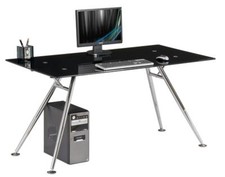 PORTACOMPUTER PC SCRIVANIA MEGA NERO PORTA COMPUTER UFFICIO CASA OFFERTA 52021