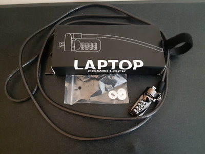 Laptop-Sicherheits-Kombischloss von Multplx sehr hochwertig NEU WEIHNACHTEN Angebot 3 für 2 UK