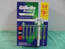GILLETTE Sensor 3 Sensitive Gift Pack 7 Dispo...