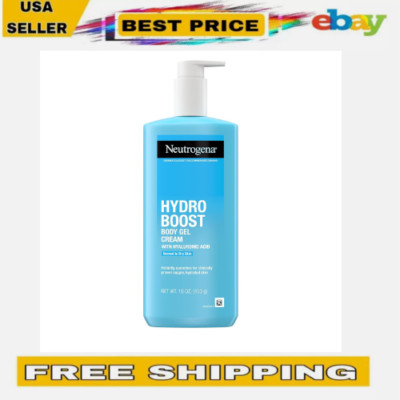 Neutrogena Hydro Boost Body Moisturizing Gel Cream with Hyaluronic Acid, 16 Oz