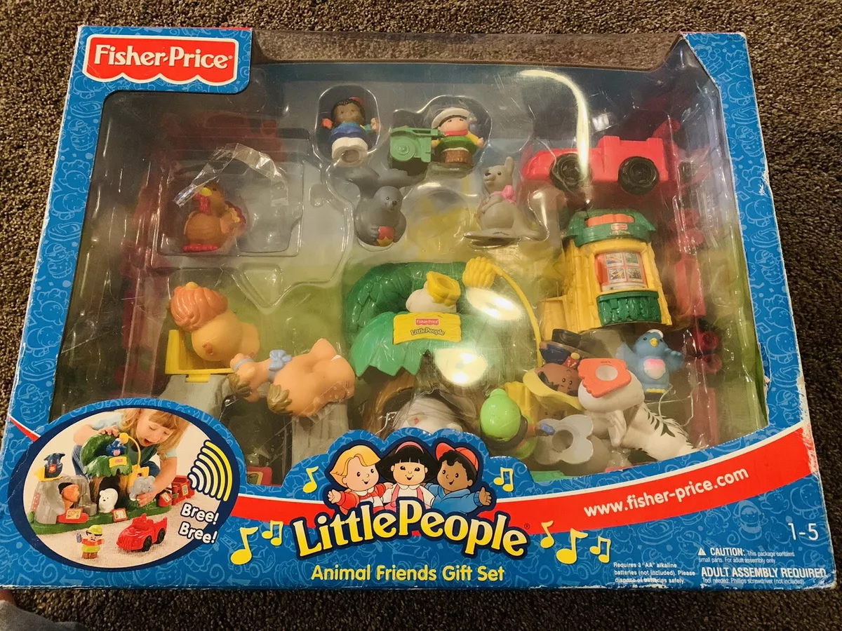 Fisher Price Little People Animal Friends Gift Set #915514 (NEW OPEN BOX)  WOW!