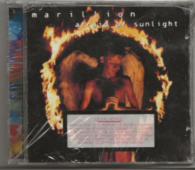 MARILLION AFRAID OF SUNLIGHT RARE USA PROMO CD ALBUM, STILL SEALED