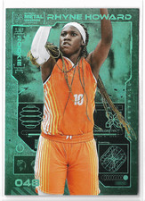 2023 Skybox Metal Universe Champions Aqua #48 Rhyne Howard Atlanta Dream Kentuck