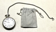 Vintage 1970  Russian Soviet Molniya Militia Military Presentation Pocket Watch