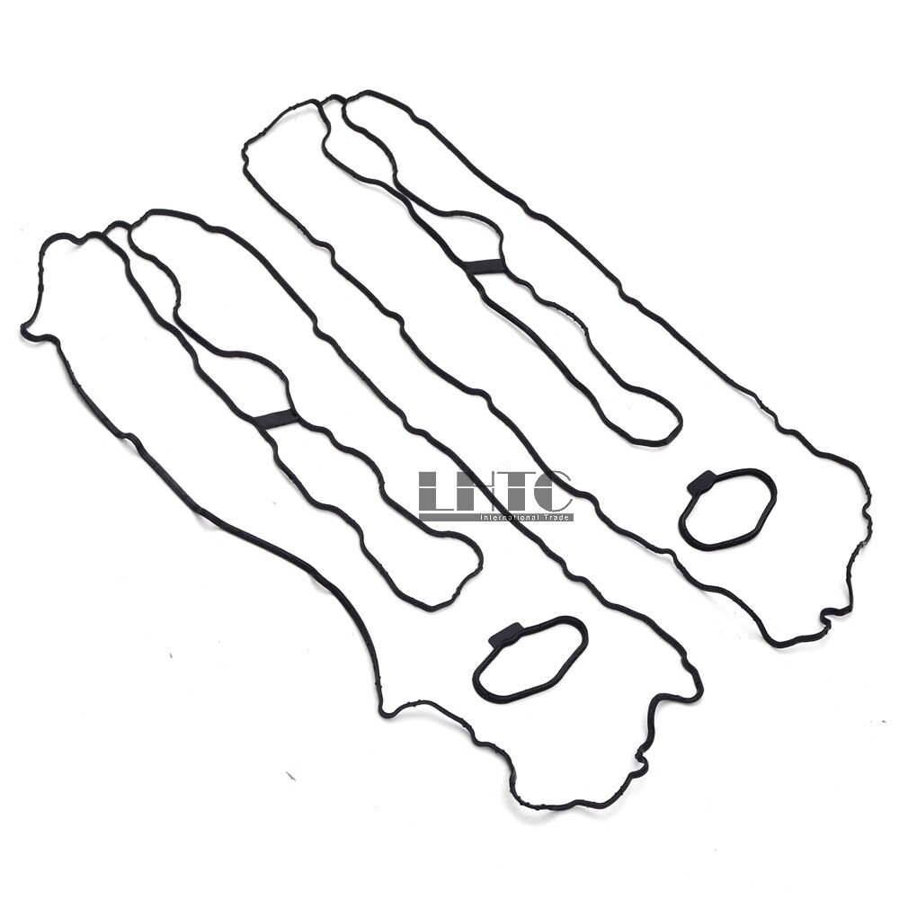 Engine Valve Cover Gaskets Seals Pair For BMW 550i 750Li X5 F10 F15