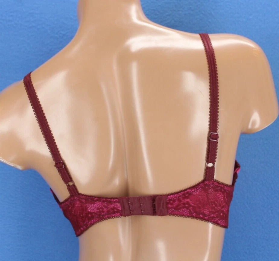 Sujetador Balconette B. tent'd 953191 Parisienne Forrado con Aros Talla 34C #E2548 Foto 4 de 4
