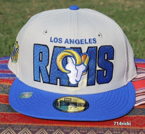 2023 NFL Draft Los Angeles Rams Fitted Hat New Era 59FIFTY