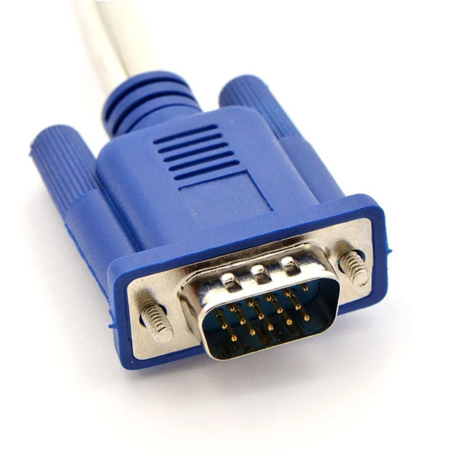 VGA SVGA Male Plug to TV S-Video RCA Female Adapter Converter Connect Cable AU - Image 2 of 3