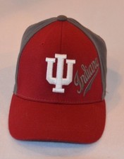 Indiana Hoosier Baseball Cap Youth 52 CM Red and Gray