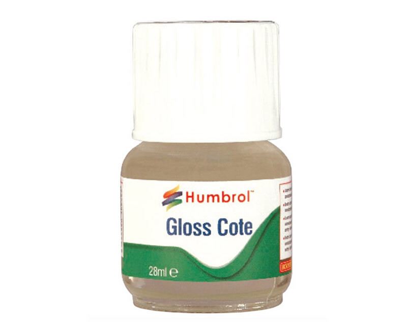 Humbrol AC5501 Modelcote Gloss Cote Bottle (28ml) Model Making