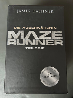 Maze Runner-Trilogie ~ Die Auserwählten ~ Teil 1-3 komplett im Schuber (mit Bonu