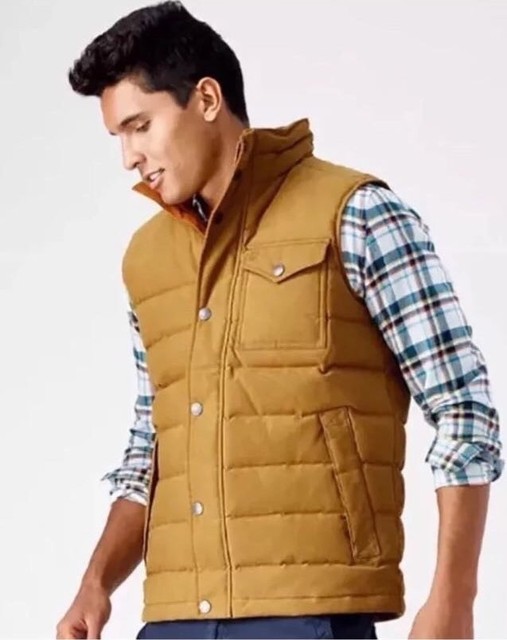 timberland down vest