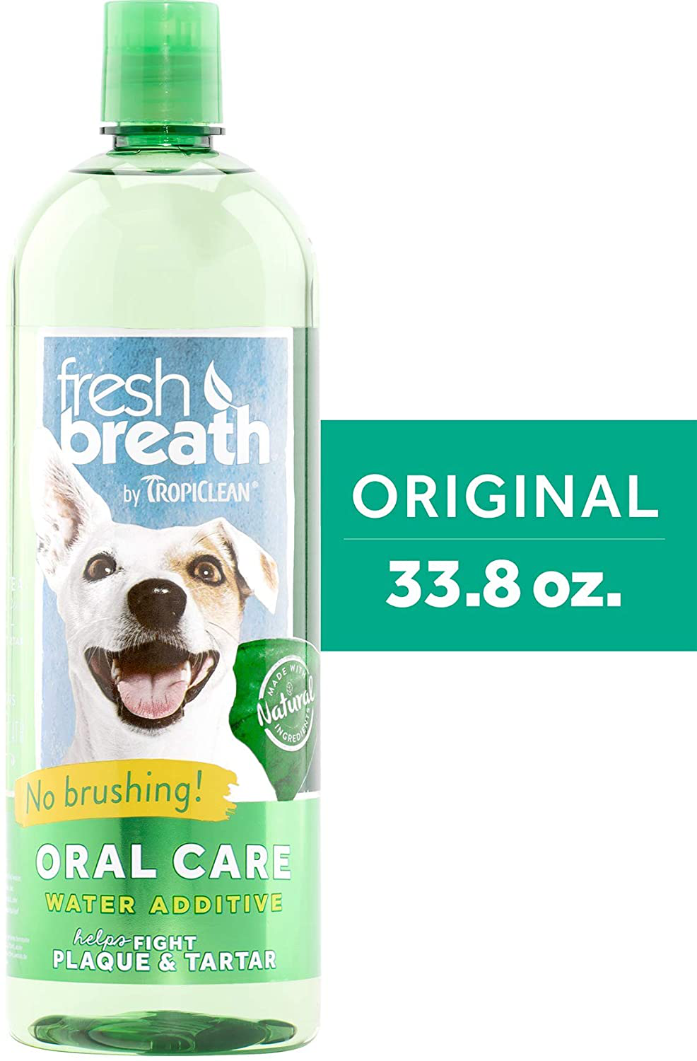 tropiclean fresh breath water additive 33.8 ounce