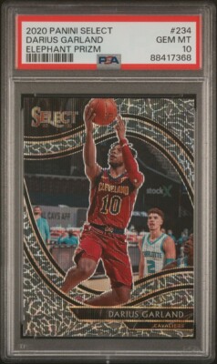 2020-21 Panini Select Darius Garland Elephant Prizm PSA 10 SSP