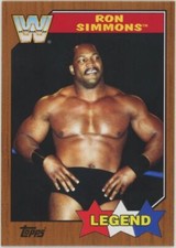 2017 Topps Heritage WWE Ron Simmons Bronze Parallel #90