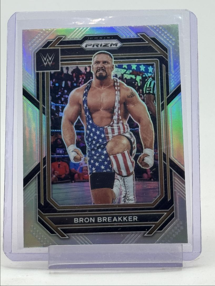 BRON BREAKKER 2023 PANINI PRIZM WWE SILVER NXT #161 Q3813