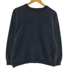 Vintage 90'S Hanes raglan sleeve plain blank sweatshirt size L men's