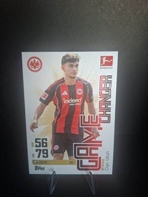 2025-26 Match Attax - Game Changer - Can Uzun - Eintracht Frankfurt #185