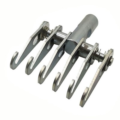 6 Finger Dent Rod Tool Dent Puller Repair Kit for Car Dents Damage Removal