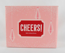 Bath  Body Works Champagne Toast Gift Set 8pc Pink Full New Lotion Candle Spray