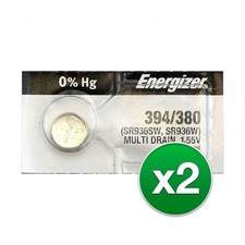 Replacement Battery for Energizer 394/380TZ 2-Pack Replacement Battery