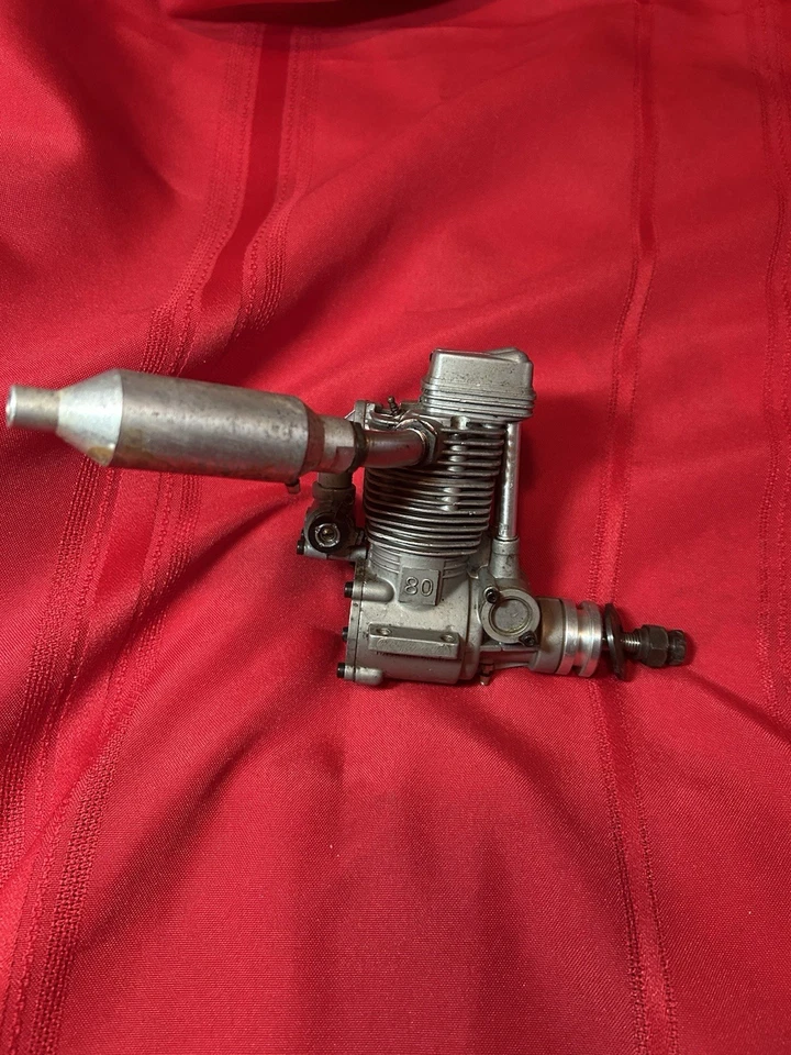 ASP .80 FOUR STROKE MODEL AIRPLANE R/C ENGINE - Image 3 of 3