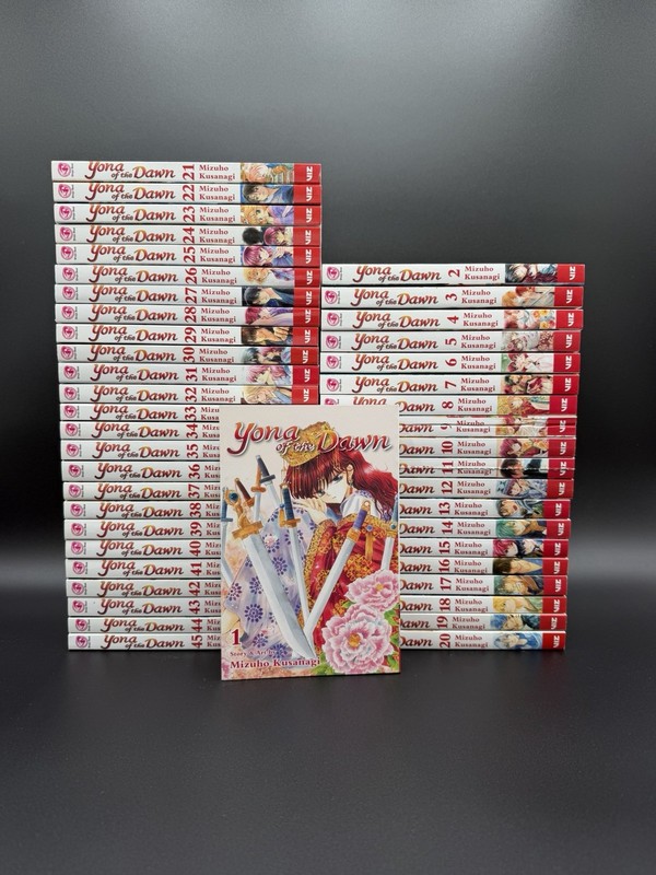 Yona of the dawn manga In english Volumes 1-45 Viz Media 45 Books New