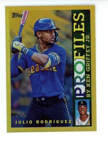 2026 Topps Series 1 Julio Rodríguez Gold Foil (RAW)