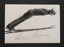 17737 Heinz ... ??? Skispringen Autogrammkart...