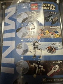 Vintage LEGO Star Wars 4486 AT-ST Snowspeeder Mini Building Set 76 New Sealed